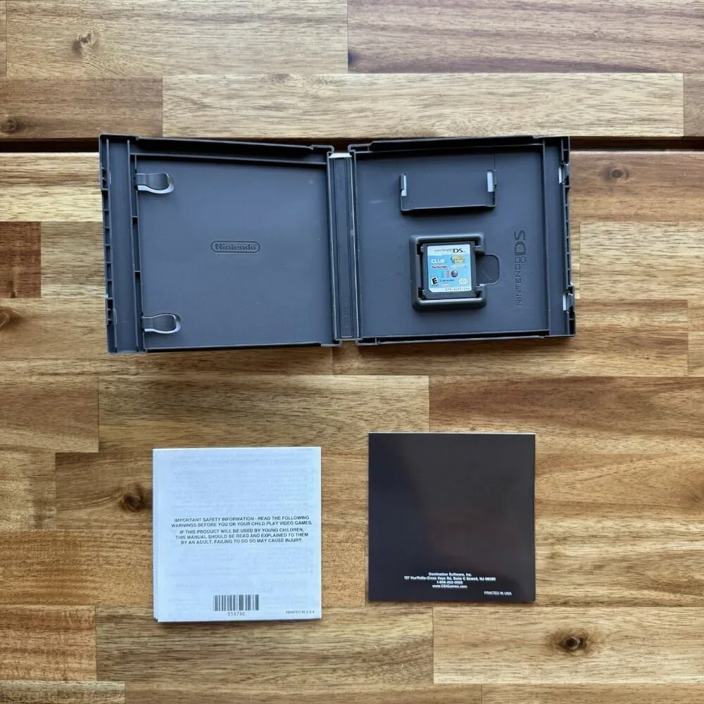 Clue/Mouse Trap/Perfection/Aggravation (Nintendo DS, 2007)‎ CIB With Manual